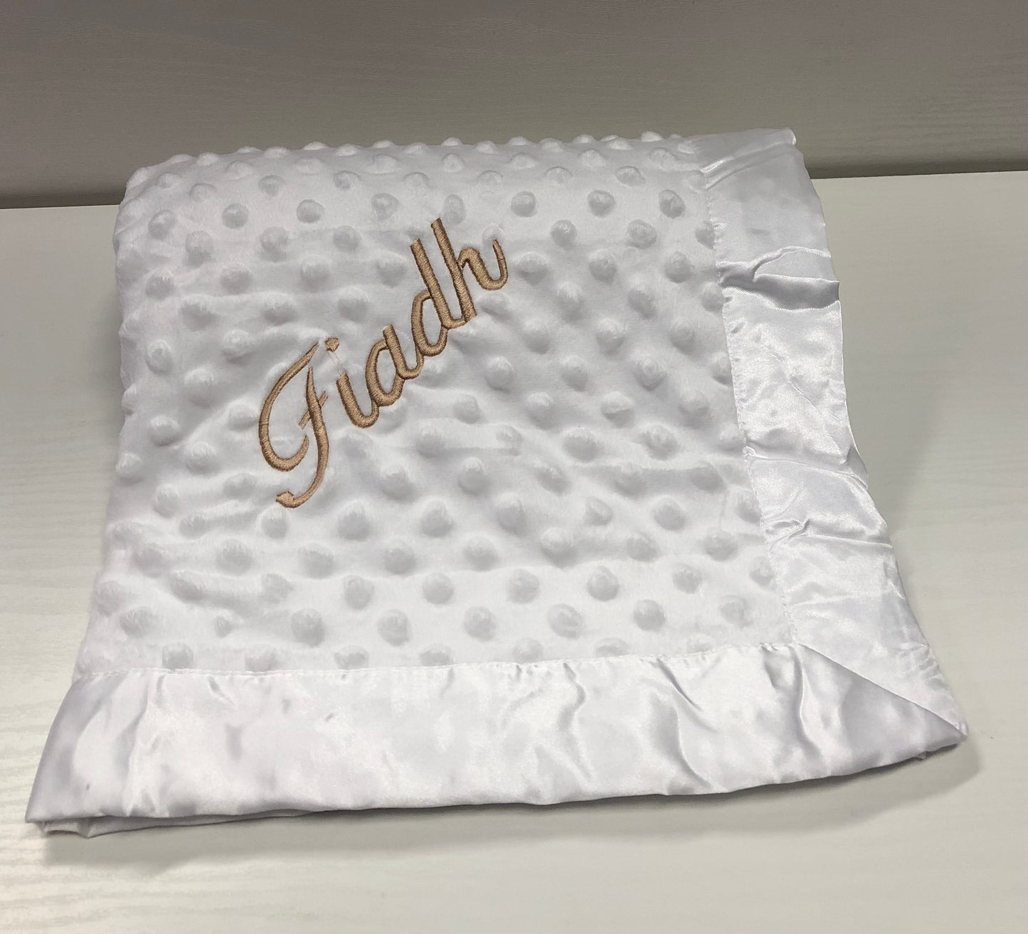 Personalised Dimpled Blanket
