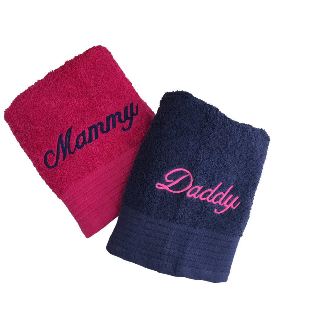 Personalised Bath Towels