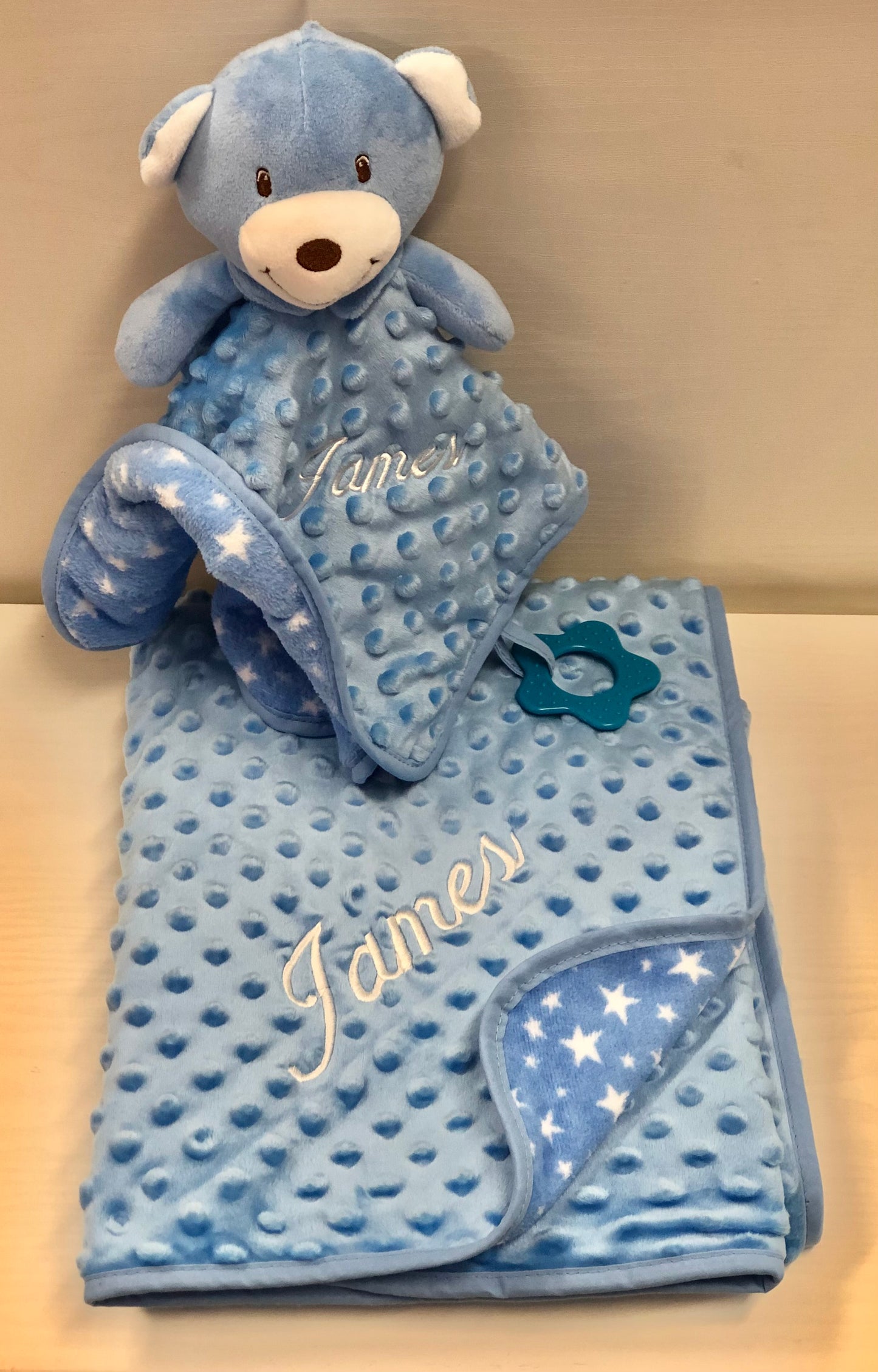 Personalised T-Shirt Teddy Basket