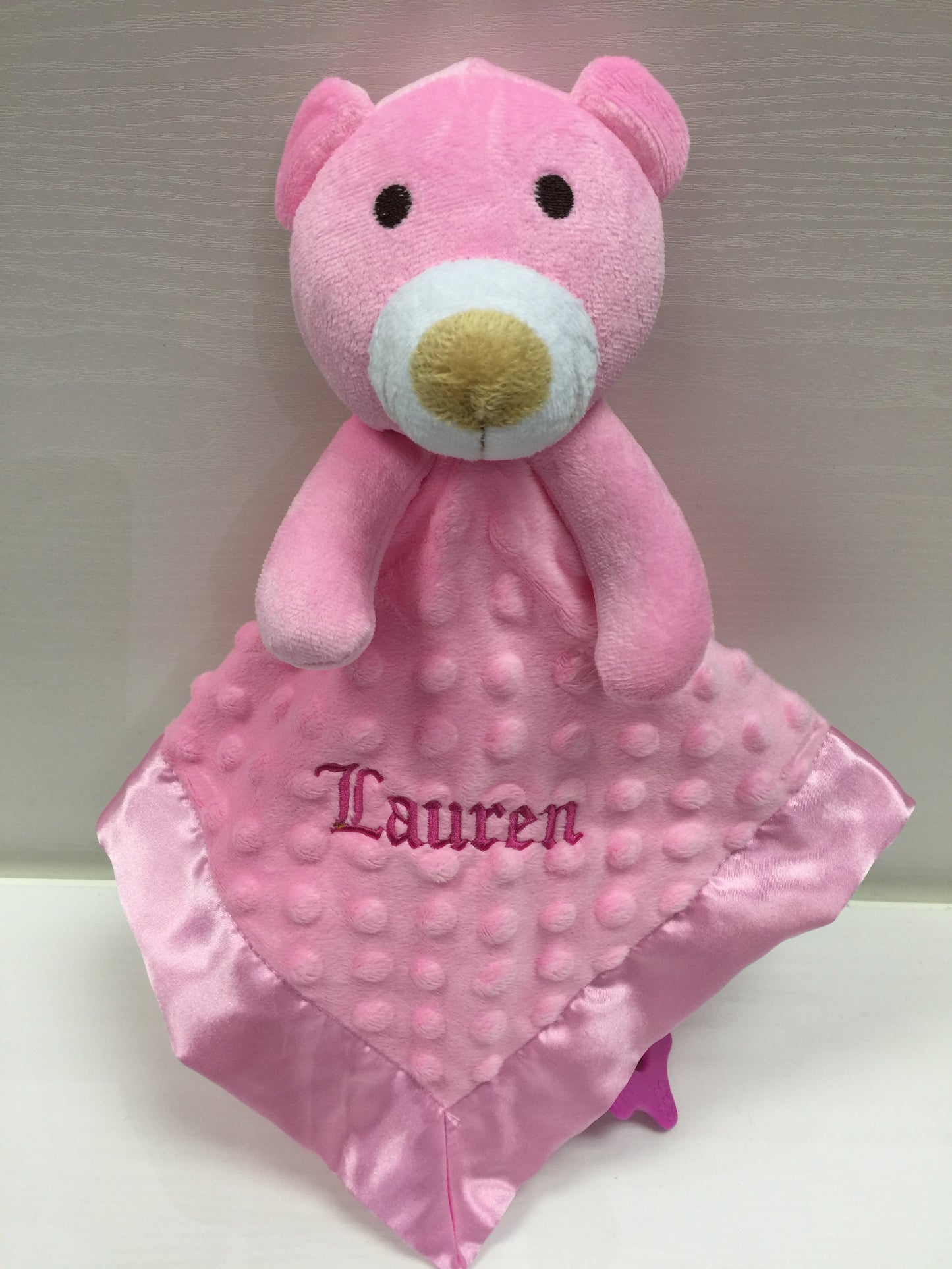 Personalised Dimpled Bear Comforter by The Gift Rooms