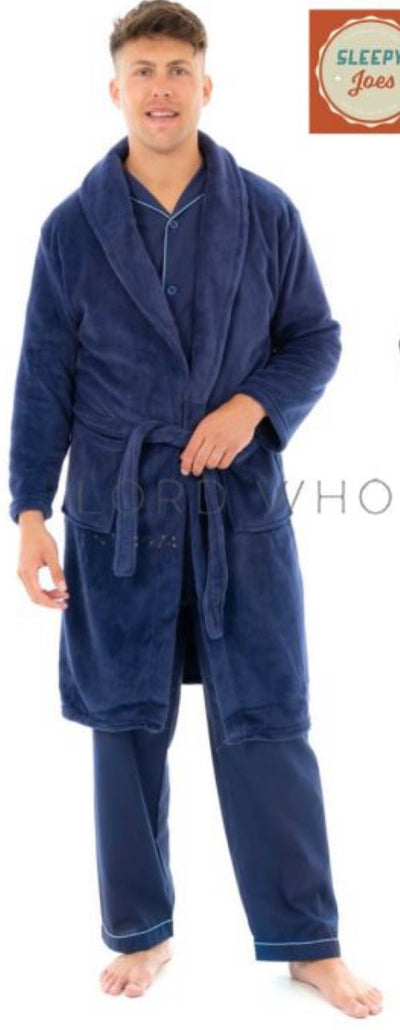 Personalised Men's Fleece Robes