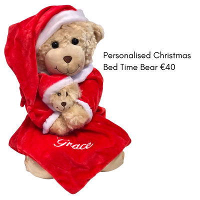 Personalised Christmas Bedtime Bear